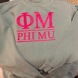 SORORITY Crewneck - Phi Mu - Comfort Colors